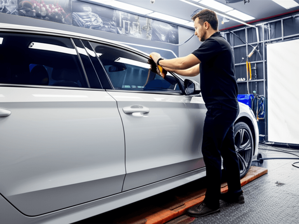 Dyed window tint